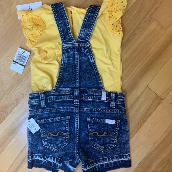 7 For All Mankind Shorterall Set - Picture 2 of 5